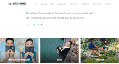 Desktop Screenshot of notesofnomads.com