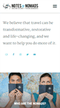 Mobile Screenshot of notesofnomads.com